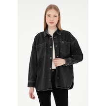 U.s. Polo Assn. Kadın Siyah Gömlek Jean 50295945-dn0027 Black Siyah