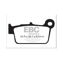 Ebc Fren Balatası Carbon Fa367/2Tt Yamaha Wr250 2003-2018 187 (531408525)