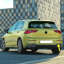 Vw Golf 8 2020-23 Arka Tampon Çeki Çekme Demiri Kapağı 5h6807441