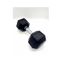 Alin Sport 12,5 Kg Kauçuk Profesyonel Olimpik Hex Dumbbell Hex Dambıl - Altıgen Dambıl
