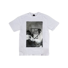 Stoned&Fame The Nbhd Baskılı T-shirt Beyaz