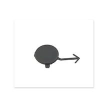 Citroen C3 Ön Tampon Çeki Kapak 2009-2013 7422g5 7414021 1.4, 1.1, 1.6 Vtı, 1.4 Vtı, 1.4 Hdı, 1.6 Hdı