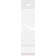 Askılı Meksika Şapka Bantlı Şeffaf Opp Torba 6X16+9 Cm - 500 Ad N11.644