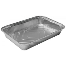 Şeylişeyler - Alüminyum Sütlaç Ve Yemek Kasesi 1500 Gr 100 Adet - Paket Servis Kabı Kapak Dahil Set