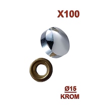 Vida Kapama Ø15 Krom 100 Adet