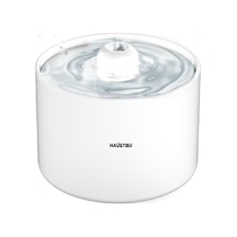 Haustier Wf013 Seramik Otomatik Kedi Su Sebili,kedi Su Pınarı, 2lt Hazne,çok Katmanlı Filtrasyon,ultra Sessiz