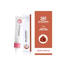 Quaddro Porfessıonel Saç Boyası 7.4 Orta Bakır 100 Ml