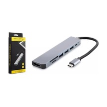 Usb Çoğaltıcı Type-c To Usb 3.0 - Hdmı - Type-c - Kart Okuyucu Hadron Hdx7835