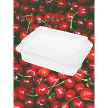 Yorulmazambalaj 1250 Gr Yüksek Kapaklı Paket Servis Ve Buzdolabı Kullanımına Uygun, Sızdırmaz Kullan- At Kap 12 Li Paket