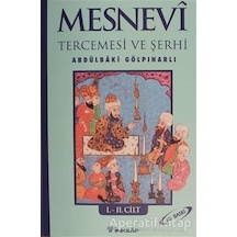Mesnevi Tercümesi Ve Şerhi Cilt: 1-2 - Abdülbaki Gölpınarlı - İnk