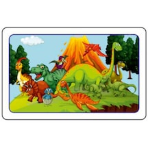 Ankebut Dinozorlar Puzzle Ahşap Renkli 24 Parça Puzzle 31210