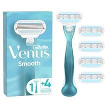 Gillette Venus Smooth Tıraş Makinesi + Yedek Başlık 5'li