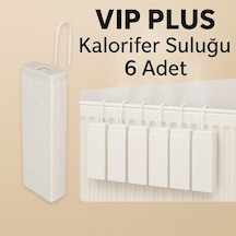 6 Adet Kalorifer Suluk Petek Üstü Suluğu Ortam Oda Nemlendirici Hava Nemlendiricisi Vip Plus Beyaz T Diğer