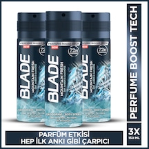 Blade Mountain Fresh Deodorant 3 x 150 ML