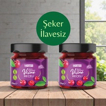 Şeker İlavesiz %65 Vişneli Reçel 275 G X 2 Adet