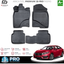S-dizayn Honda Civic 3d Pro Havuzlu Paspas 2016-2021 A+ Kalite