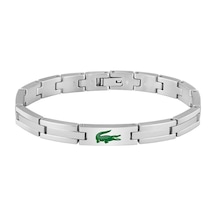 Lacoste Lacj2040625 Erkek Bileklik Metalik Gri