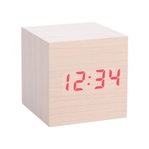Tr Clap-on Light Wood Alarm Saati
