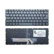 Lenovo Uyumlu 5cb0w43780, 5cb0w43770 Notebook Klavye Işıklı -füme-