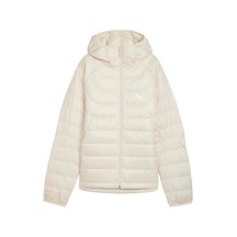 685234-87 Puma Packlıte Hooded Down Jacket Kadın Mont Krem 685234-87 Krem