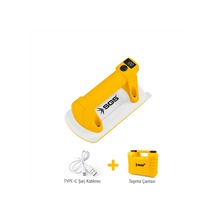 Sgs5423 - 100 Kg Akülü Vakumlu Seramik Cam Ahşap Vantuzu 3.7 Volt 1.6 Amper