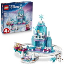 LEGO® ǀ  Disney Princess Karlar Ülkesi Elsa'nın Şatosu ve Kızak Macerası 43281 – 4 Yaş ve Üzeri Çocuklar için Yapım Seti  (216 P)