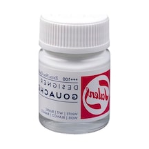 Guaj Boya, 16 Ml, Beyaz Renk Seçeneği 0,15 L