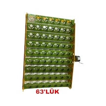 Kuluçka Makine Viyol 63 Lük Otomatik 1/240 Rpm Motorlu