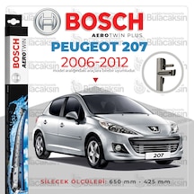 Peugeot 207 Muz Silecek Takımı 2006-2012 Bosch Aerotwin