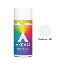 Akçalı Mat Beyaz Sprey Boya 400 Ml Beyaz Mat