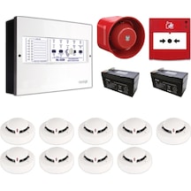 Mavigard Maxlogic 9 Lu Konvansiyonel Yangın Alarm Seti