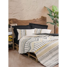 Cotton Box Ethnic Tek Kişilik Complete Set Elvira Siyah