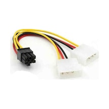 6 Pin 4 Pin Molex Sata Power Pci-E Ekran Kartı Kablosu