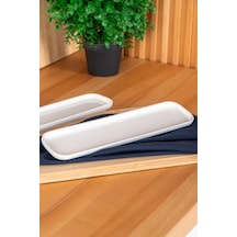 Acar Pure Royal Dikdörtgen Kayık Tabak - 30 Cm