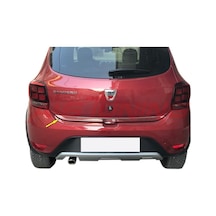 Dacia Sandero Krom Bagaj Alt Çıta Formlu 2013-2020 Arası Paslanm N11.909