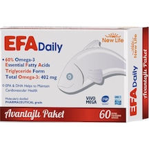 Newlife Efa Daily 60 Kapsül