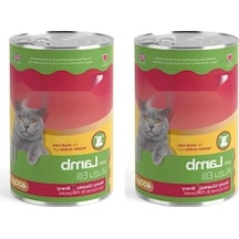 Kuzu Etli Gravy Soslu Yetişkin Kedi Konservesi, 400 Gr 2'li Paket