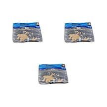Arma Baskılı Mini Blok Poşet Torba No: 3 Siyah 3 x 100'lü 30 x 50 CM