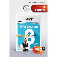 Ayt Matematik 8 Deneme Yektugmat Yasin Kara Tamamı Video Çözümlü