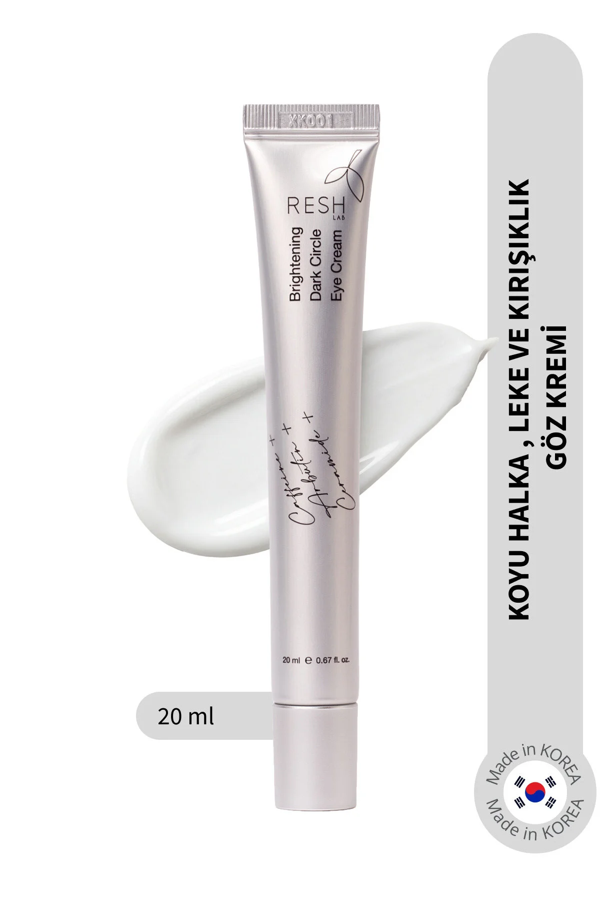 Resh Lab Brightening Dark Circle Eye Cream - Koyu Halka Ve Kırışıklık Karşıtı Aydınlatıcı Göz Kremi