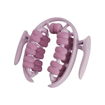 Anjiexun 26 Tekerlekli 360 Çok Yönlü Bacak Masaj Aleti - Baldır Kası Gevşetici Mor