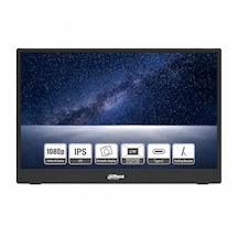 Dahua Pm16-f201pd 15.6" 1920x1080 60hz Usb Type-c Hdmı Fhd Ips Portable Taşınabilir Monitör