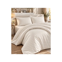 Pamuk Saten Soft Touch Premium Çift Kişilik Özel Kutulu Nevresim Takımı Seti 4 Parça Stone - 943622227 Stone