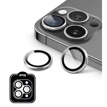 Apple Uyumlu iPhone 14 Pro / Pro Max İçin Ipg Kamera Lens Koruyucu - Gümüş