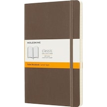 Moleskine Yumuşak Kapak Defter Kahverengi Çizgili - 13x21 - 5512 Çok Renkli