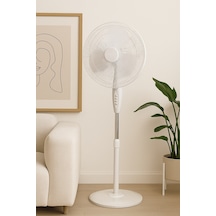 Girist Gr30 Merkür 3 Kademeli Ayaklı Vantilatör 40 Cm Beyaz