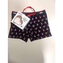 Erkek Dijital Boxer Çok Renkli