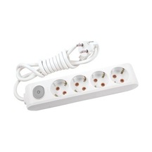 Kablolu 2 Metre Çocuk Korumalı Dörtlü Priz 0.13 M