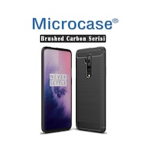 Microcase Oneplus 7T Pro Brushed Carbon Kilif - Siyah 393833803