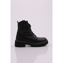 Dgn 820 Kadin Bağcikli Postal Bot 820-2224-R1534 Siyah